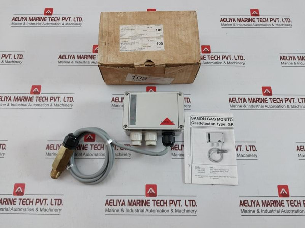 Gr2.0-hfc Refrigerant Gas Detector With Cable Sensor 12VacDc By Samon
