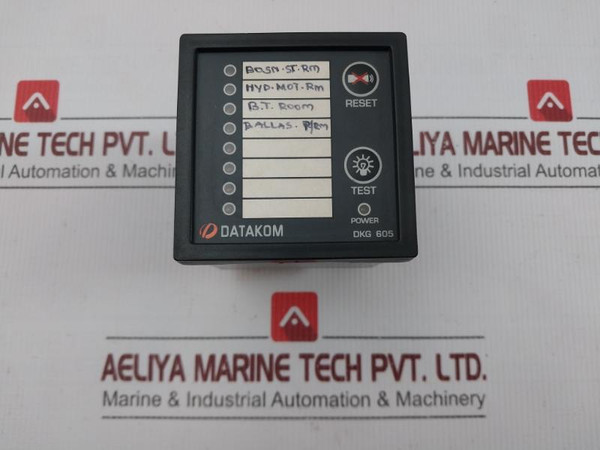 Programmable Alarm Annunciator Controller 24V By Datakom Dkg 605