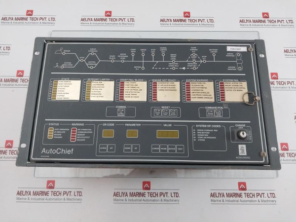 Ac4 Ecr Autochief 4 Control Room Unit 8200022 Kongsberg (Not Working)