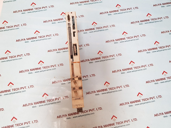 Siemens 6Sn1123-1Aa00-0Ha0 Simodrive Module (Not Working)