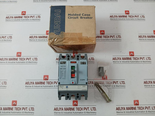Mccb-molded Case Circuit Breaker Ac200-230V 50/60Hz By Hyundai Hibx 103Nt