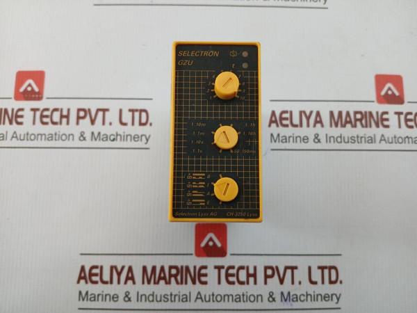 Time Delay Relay 250V By Selectron Gzu 30