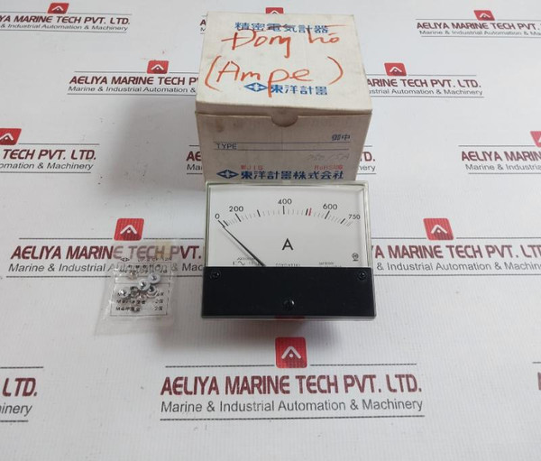Amp Meter Acf-12Nb Toyo Keiki 0-750A