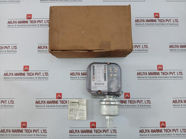 Sauter Heavy Duty Pressure Switch 0-2,5 Bar 380V Part No. Dfc 7B 38 F001