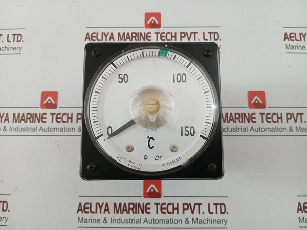 Dvf-11 Toyo Keiki 0 To 150˚C Analog Temperature Gauge