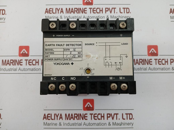 2379 16 Earth Fault Detector 24V Dc By Yokogawa