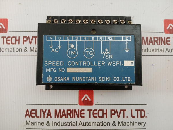 Osaka Nunotani Seiki Speed Controller Wspi-1A