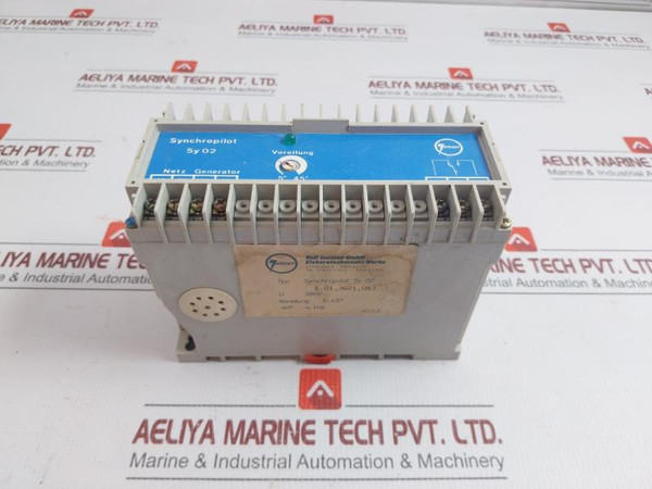 Synchropilot Sy 02 Synchronizing Relay 380V Janssen