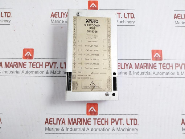 Shutdown Unit 3818366 By Volvo Penta