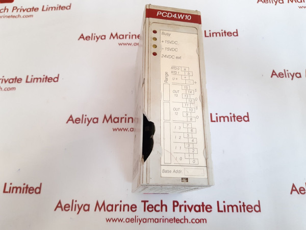 Saia pcd4.w100 analog module