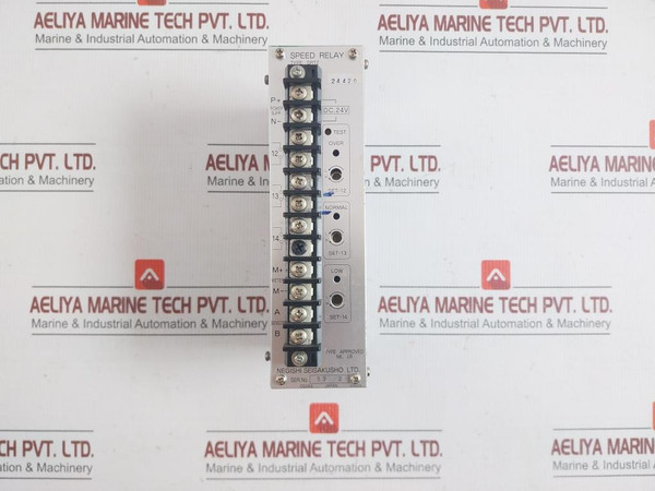 Negishi Seisakusho Speed Relay Dc 24V 46111-017550 Part No. Srt2-24420