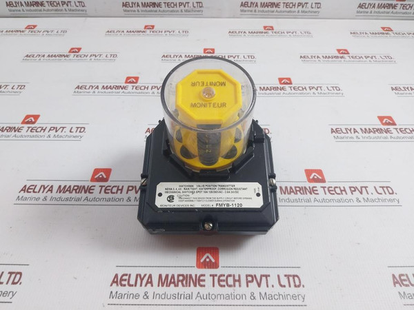 Used Condition Fmyb-1120 By Moniteur Devices Valve Position Transmitter