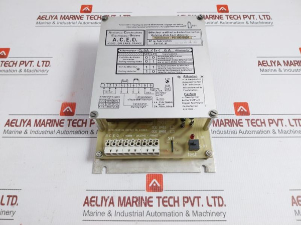 P5 190 0400 Rotating Diode Fault Detector 4A 250V 5060Hz A.C.E.O