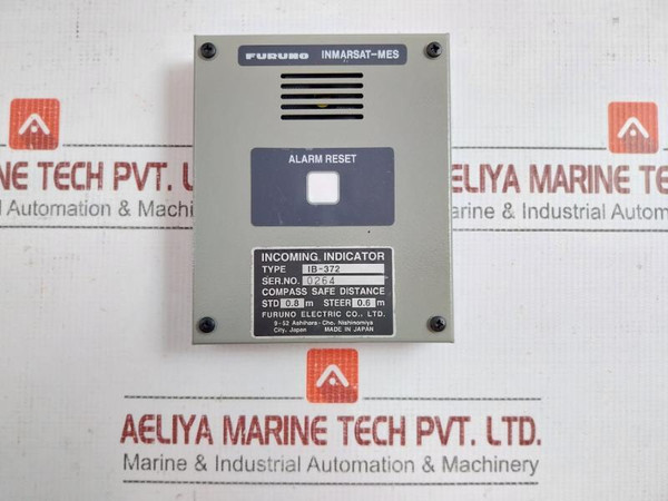 New Condition Furuno Electric Alarm Reset Unit Ib-372