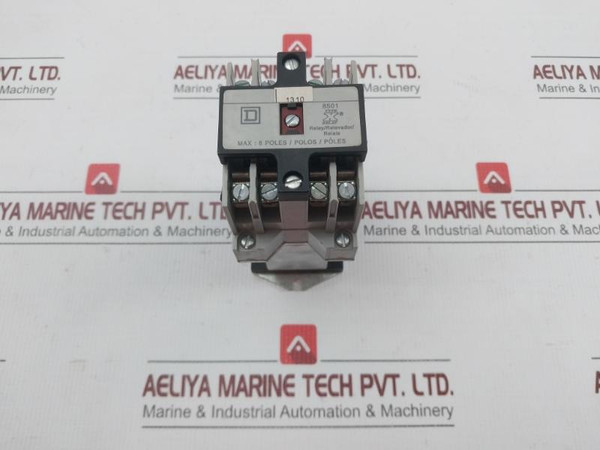 8501 Industrial Control Relay 8-pole Square D
