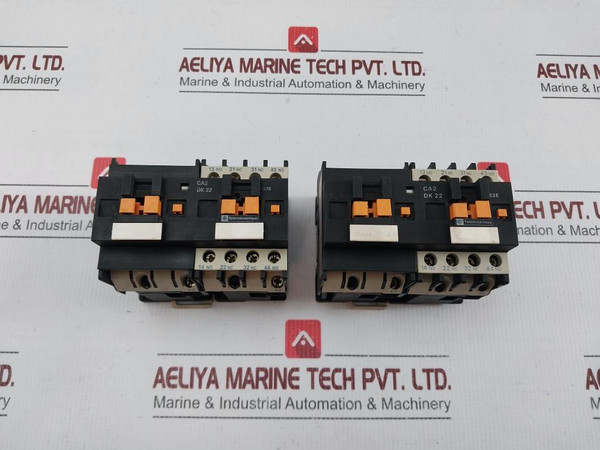 Schneider Electric Control Relay 1000V50-60Hz Part No. Ca2 Dk22
