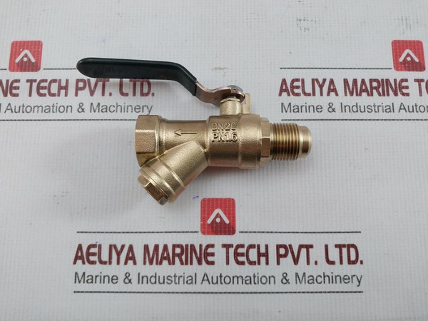 Pn 1.6 Ball Valve With Strainer By Honeywell