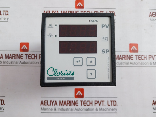 Er 2000 Digital Temperature Controller 230Vac 50/60Hz Clorius Controls