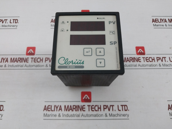 Temperature Controller 50/60Hz 230Vac Clorius Controls Er2000/Temp./Rs485