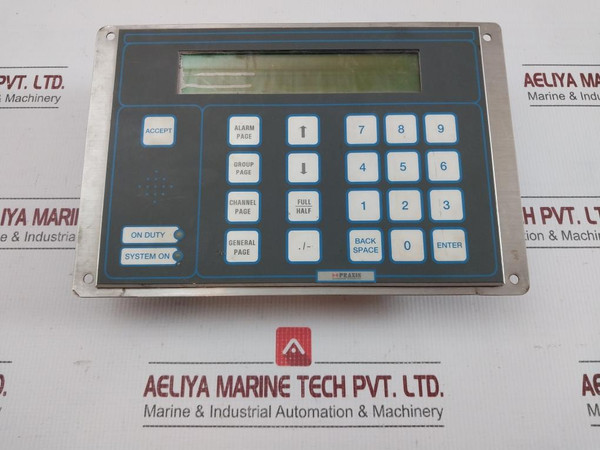 98.6.020.600 Operator Interface Panel 24V By Praxis Automation