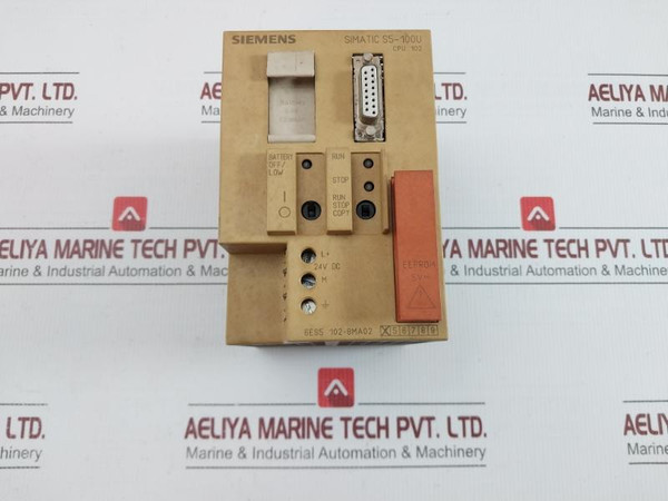 Plc Cpu Module 6Es5 102-8Ma02 Siemens 24Vdc 1A