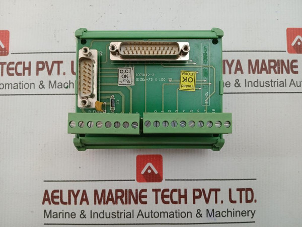 New Condition I070112-3 Interface Module -73 X 100 Mm