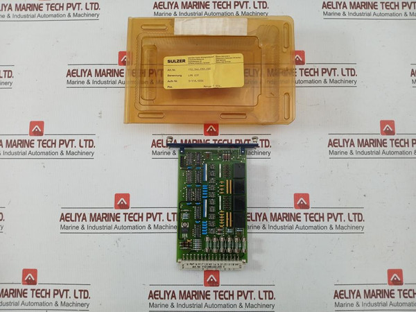 112.046.030.200 E By Sulzer 10V Engine Control Position Pcb Module