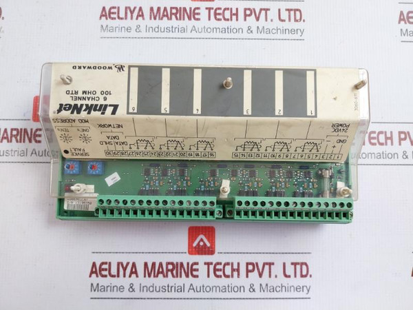 Woodward Linknet 6-channel Input Module 18-32Vdc 3.7W Part No. 9905-970