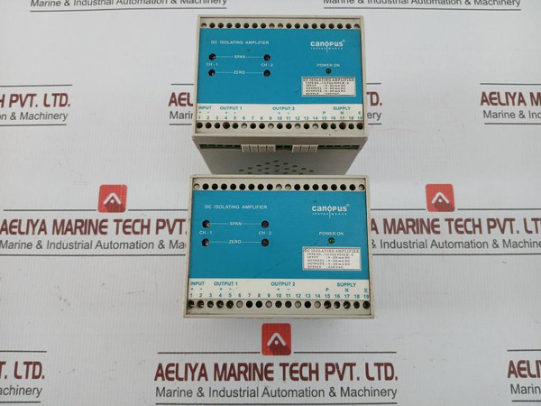 Dc Isolating Amplifier Input 4-20 Madc Canopus Instruments Iii F2A 4242 M-2
