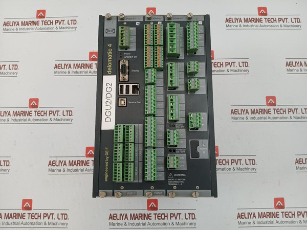 Generator Control System Dgu 0002 Delomatic 4 By Deif 24Vdc 5060Hz