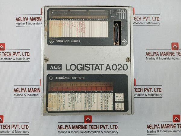 Plc Control Unit 110220Vac 50-60 Hz By Aeg Logistat A020