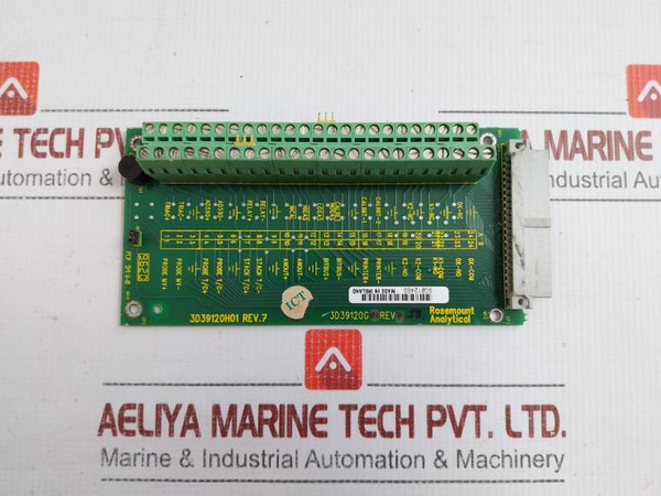 Rosemount Analyzer Interface  Interconnect Pcb 3D39120H01