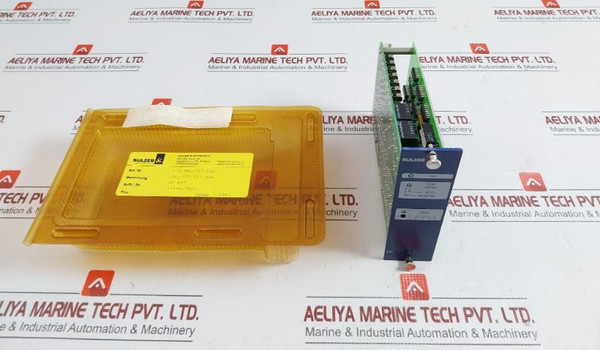 Engine Slow Turning Pcb Card By Sulzer 112.046.021.200
