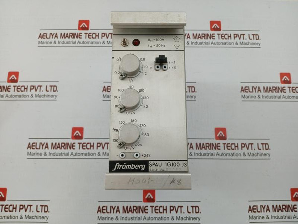 Auxiliary Voltage Monitoring Relay 50Hz 100V Stromberg Spau 1G100 J3