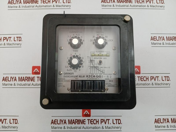 Omron 3-6A 5A 5060Hz Overcurrent Relay K2Ca-do3-r2