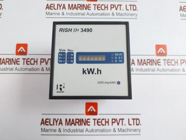 Rish Em 3490 By Rishabh Digital Metering System 60 Hz