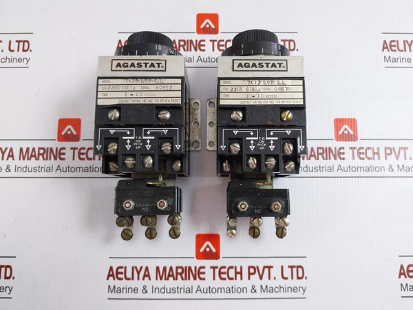 7012L9F Ll Time Delay Relay 220V 1-10 Minute Timer Agastat