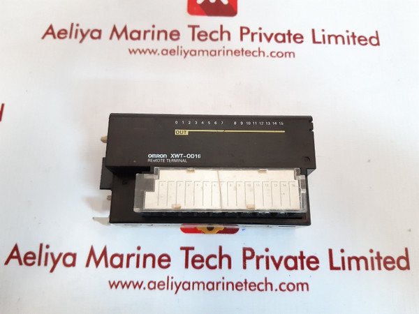 Omron xwt-od16 remote terminal