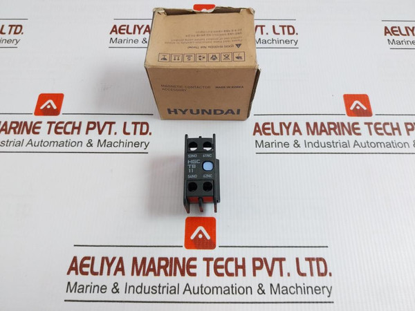 Hyundai Electric 690V Auxiliary Contact Block Hgc Tb 11Ns