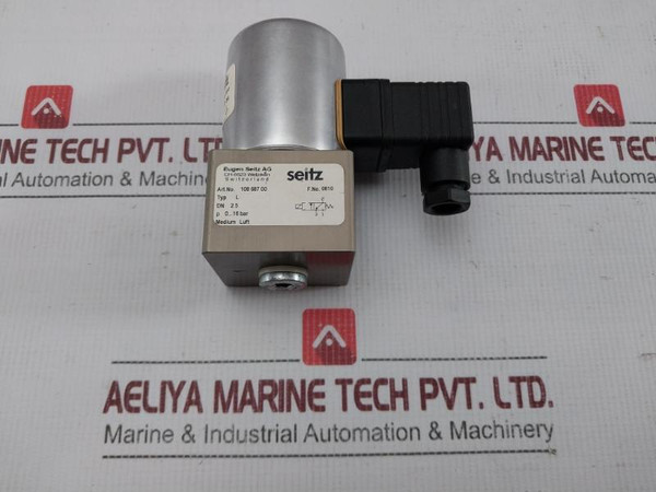 118 100 024N By Eugen Seitz Solenoid Valve 24Vdc 11W 0-16 Bar