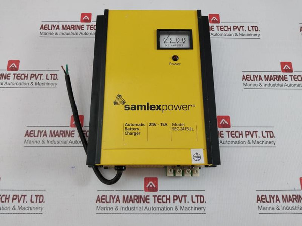 Sec-2415Ul Automatic Battery Charger Input 120 Vac 60Hz 6.5A By Samlex
