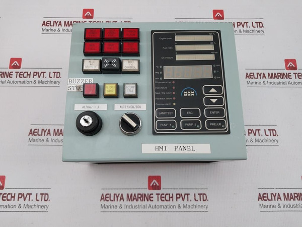 Used Condition Hmi Panel Man B&W