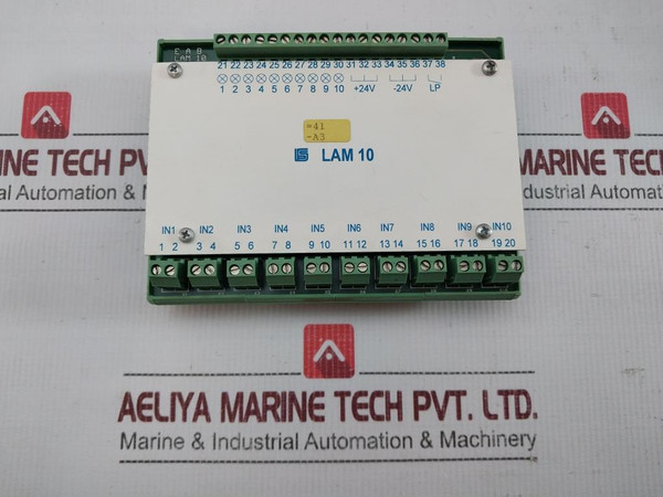 Is Interschalt Logic Alarm Module Lam 10