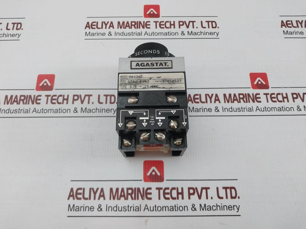 Timing Relay 120 V 60Hz Time 1.5-15 Second By Agastat 7012Ac