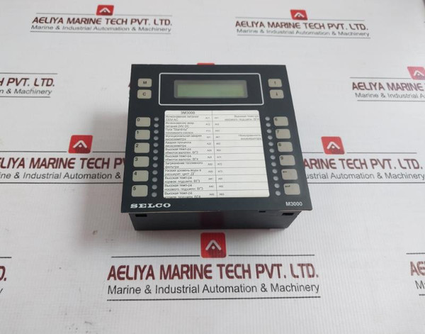 Selco Analog Alarm Monitor 24 Volt Part No. M3000.0010