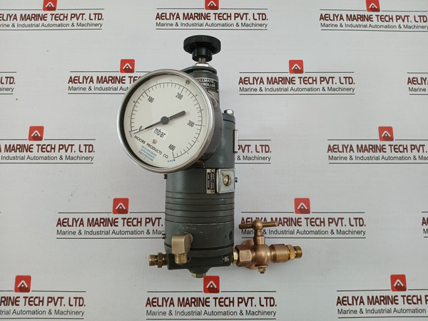 Nullmatic Controller Receiver Gauge 3-15 Psi Mkp7525 Moore Products Model 55