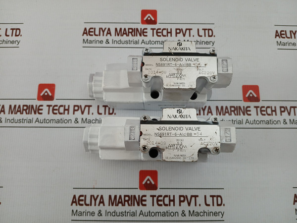 Solenoid Valve Ns691Rt-6-a(C)Bb-54 Nakakita Seisakusho Ac220V