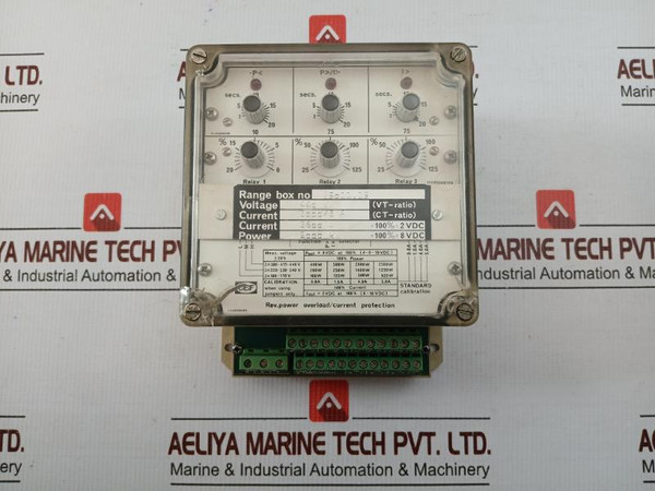 Deif Protection Relay 30005 A 40-70 Hz Part No. Gepimax-3N