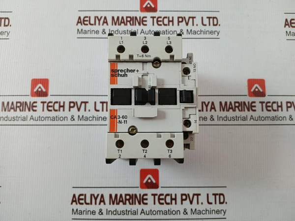 Sprecher+Schuh Power Contactor 230V 5060Hz Part No. Ca3-60-n-11
