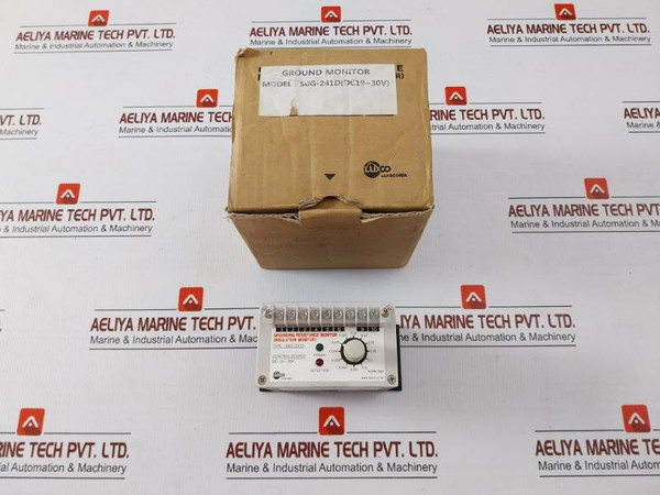 Luxco Grounding Resistance Monitor Dc 19-30V Sbg-241D